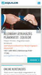 Mobile Screenshot of equilor.hu